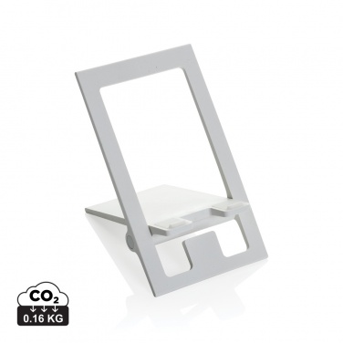 Logo trade promotional merchandise picture of: SnapStand RCS recycled plastic foldable phone stand