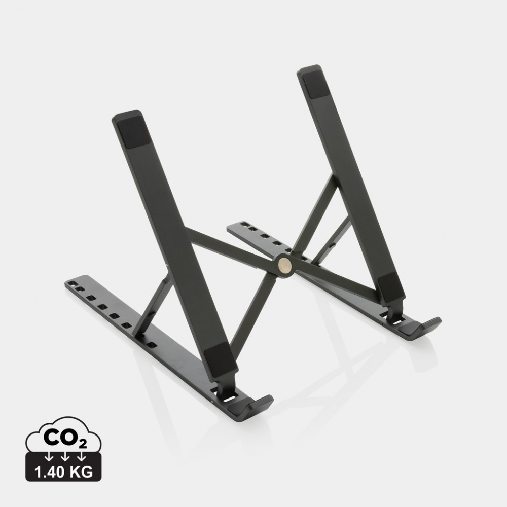 Logo trade promotional product photo of: Terra RCS recycled aluminium universal laptop/tablet stand