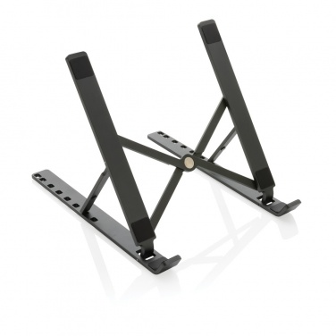 Logo trade promotional gifts picture of: Terra RCS recycled aluminium universal laptop/tablet stand