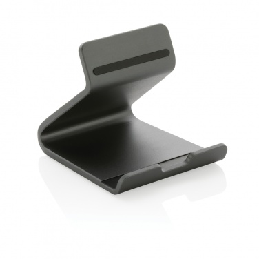 Logo trade advertising products image of: Terra RCS recycled aluminium tablet & phone stand