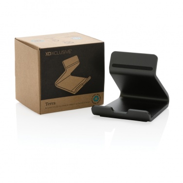 Logotrade corporate gift image of: Terra RCS recycled aluminium tablet & phone stand