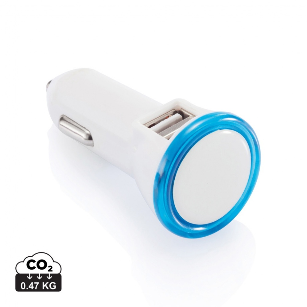 Logotrade corporate gift picture of: Powerful dual port car charger