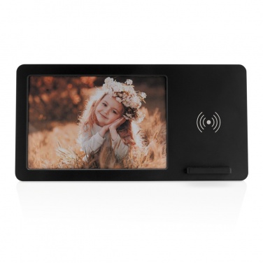 Logotrade business gift image of: 5W Wireless charger and photo frame