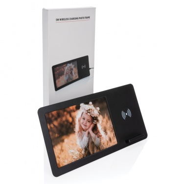 Logotrade advertising product image of: 5W Wireless charger and photo frame