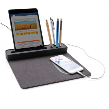 Logotrade advertising product image of: Air mousepad with 5W wireless charging and USB