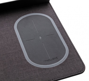 Logotrade promotional item image of: Air mousepad with 5W wireless charging and USB