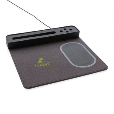 Logotrade business gift image of: Air mousepad with 5W wireless charging and USB