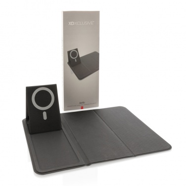 Logo trade promotional giveaway photo of: Artic Magnetic 10W wireless charging phonestand