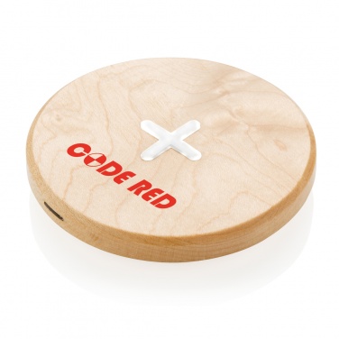 Logotrade promotional item image of: 5W wood wireless charger