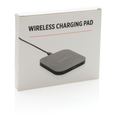 Logo trade promotional merchandise picture of: Wireless 5W charging pad