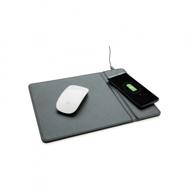 Logotrade advertising product image of: Mousepad with 5W wireless charging