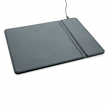 Logotrade promotional gift picture of: Mousepad with 5W wireless charging