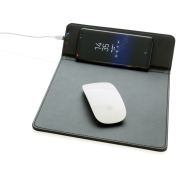 Logotrade promotional merchandise picture of: Mousepad with 5W wireless charging