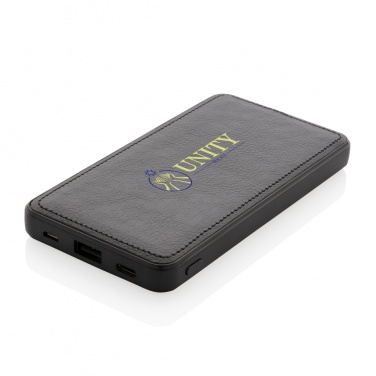 Logo trade advertising product photo of: Tusca 10.000 mAh PU powerbank