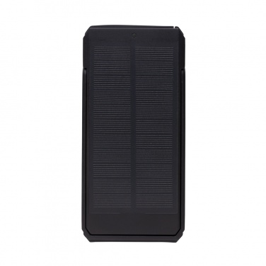 Logotrade corporate gift image of: Skywave RCS recycled plastic solar powerbank 10000 mAh