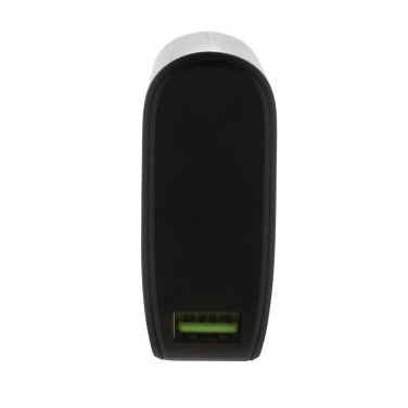 Logo trade business gift photo of: FlashCharge RCS rplastic 10000 mah fast charge powerbank