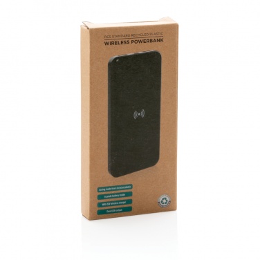 Logotrade promotional gift picture of: RCS standard recycled plastic wireless powerbank