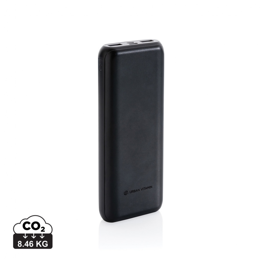 Logotrade corporate gifts photo of: Urban Vitamin Pasadena 20.000 mAh 18W PD powerbank