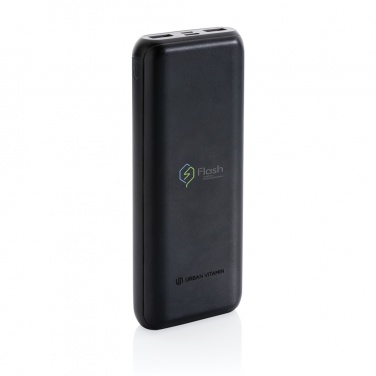 Logo trade promotional giveaway photo of: Urban Vitamin Pasadena 20.000 mAh 18W PD powerbank