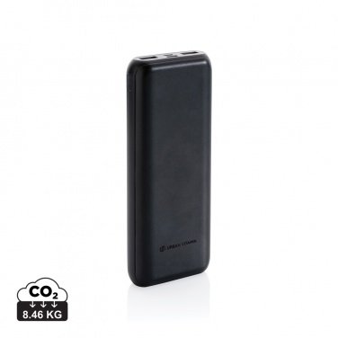 Logo trade advertising products picture of: Urban Vitamin Pasadena 20.000 mAh 18W PD powerbank