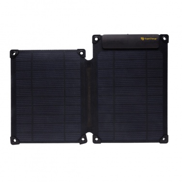 Logo trade promotional merchandise photo of: Solarpulse rplastic portable Solar panel 10W