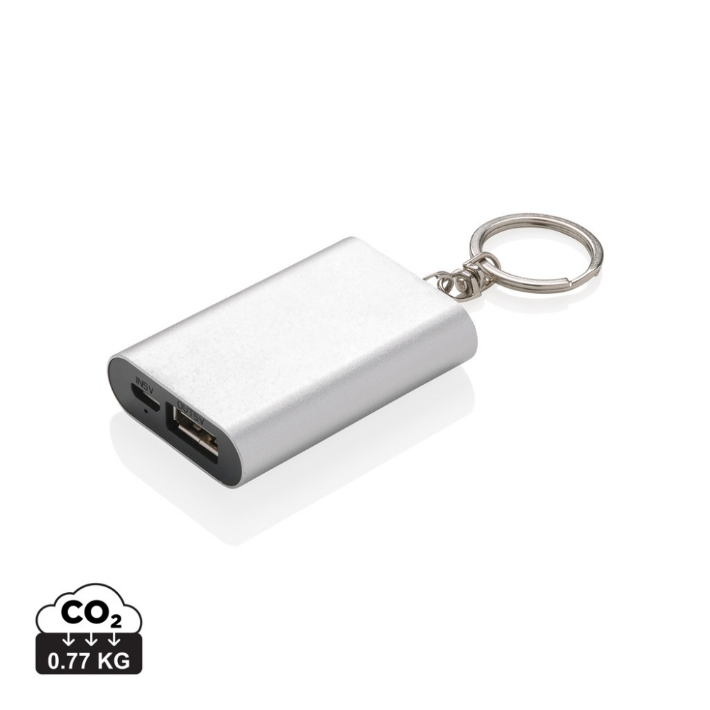 Logotrade promotional item picture of: 1.000 mAh keychain powerbank