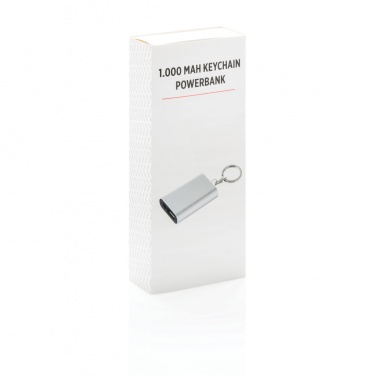 Logotrade promotional product image of: 1.000 mAh keychain powerbank