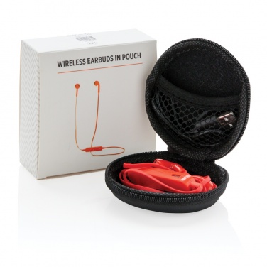 Logotrade advertising product image of: Wireless earbuds in pouch