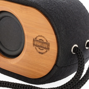 Logo trade promotional products picture of: Bamboo X  speaker