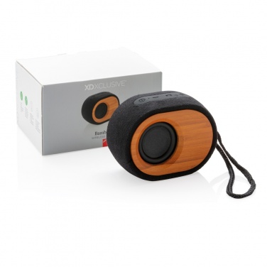 Logo trade promotional items picture of: Bamboo X  speaker