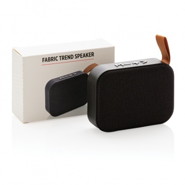 Logotrade promotional product picture of: Fabric trend speaker