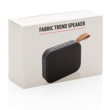 Logotrade promotional giveaway image of: Fabric trend speaker