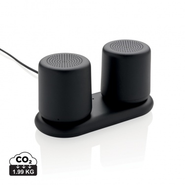 Logo trade promotional items picture of: Double induction charging speaker