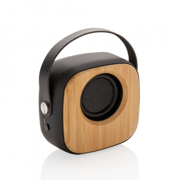 Logotrade promotional giveaway picture of: Bamboo 3W Wireless Fashion Speaker