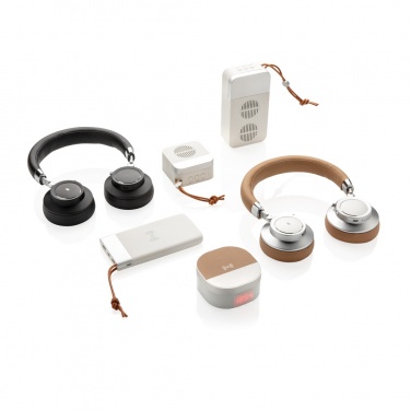 Logo trade corporate gifts image of: Aria Wireless Comfort Headphones