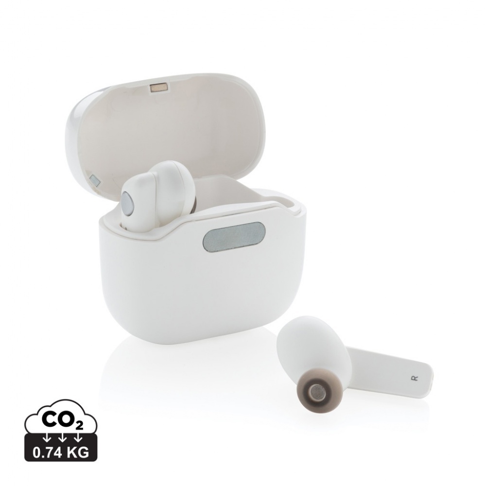 Logo trade promotional giveaway photo of: TWS earbuds in UV-C sterilising charging case