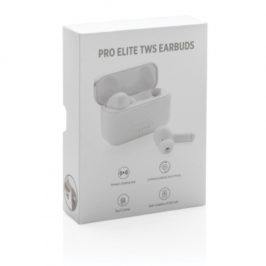 Logo trade corporate gift photo of: Pro Elite TWS earbuds