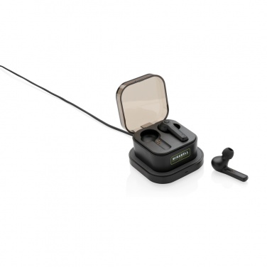 Logotrade promotional giveaway picture of: TWS earbuds in wireless charging case