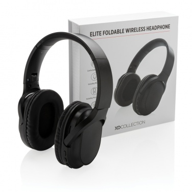 Logo trade promotional gifts image of: Elite Foldable wireless headphone