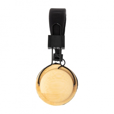 Logotrade promotional products photo of: Bamboo wireless headphone