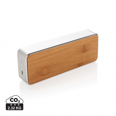 Logotrade business gift image of: Nevada Bamboo 3W wireless speaker