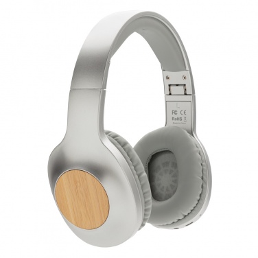 Logotrade promotional product picture of: Dakota Bamboo wireless headphone