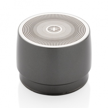 Logo trade promotional merchandise photo of: Swiss peak 5W wireless bass speaker