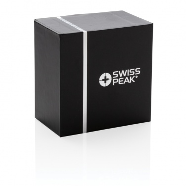 Logo trade promotional gift photo of: Swiss peak 5W wireless bass speaker