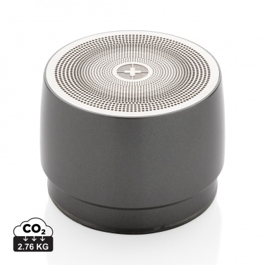 Logotrade business gift image of: Swiss peak 5W wireless bass speaker