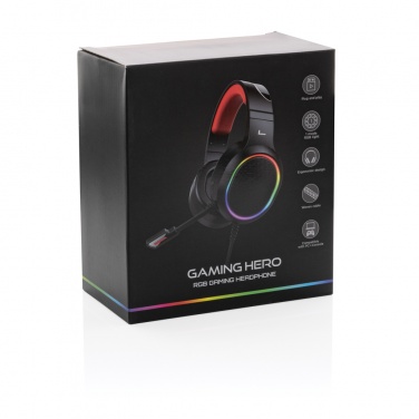 Logotrade advertising product picture of: RGB gaming headset