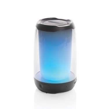 Logotrade promotional product picture of: RCS recycled plastic Lightboom 5W speaker