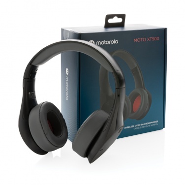 Logo trade promotional merchandise picture of: Motorola MOTO XT500 wireless over ear headphone