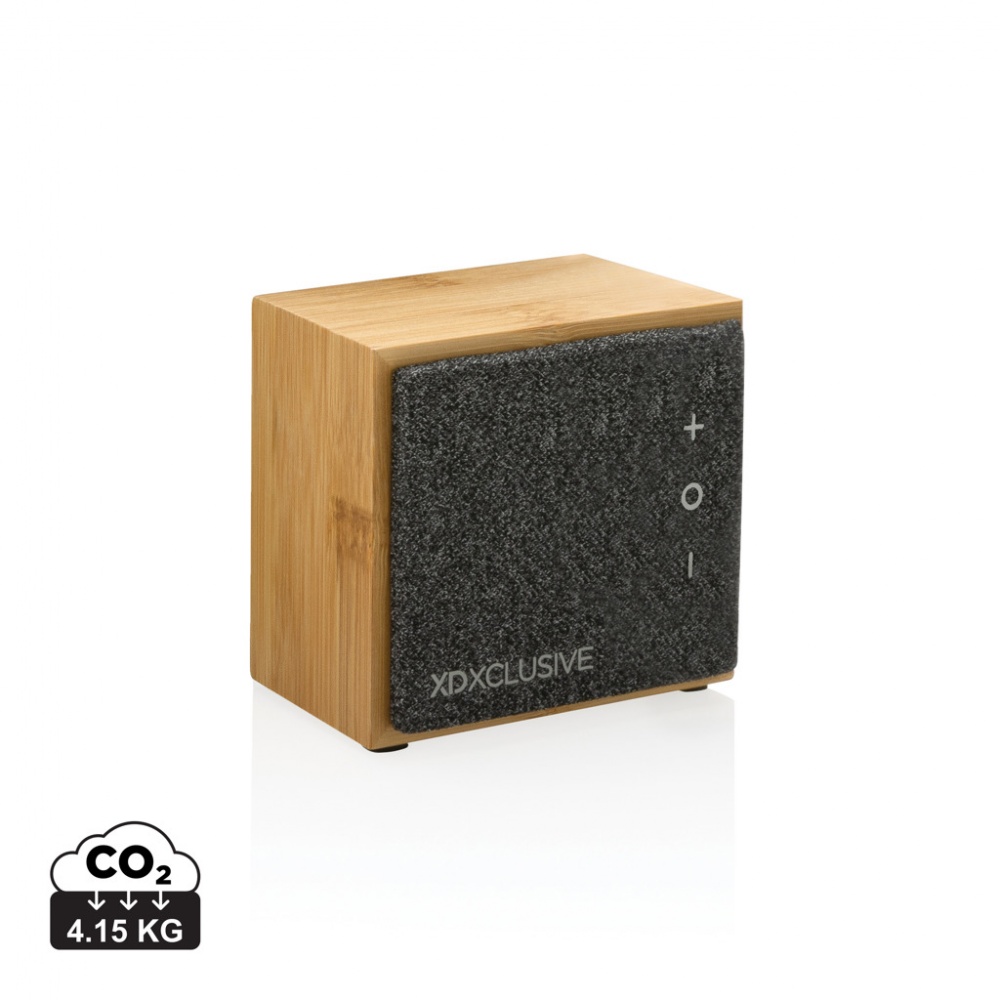 Logotrade promotional giveaway image of: Wynn 5W bamboo wireless speaker