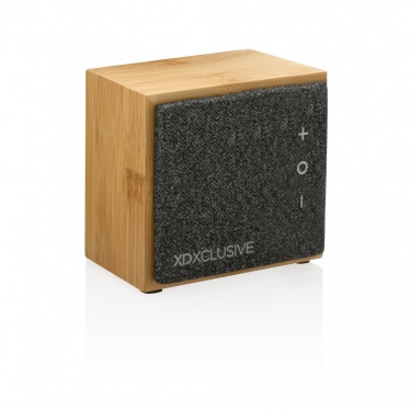 Logotrade corporate gift image of: Wynn 5W bamboo wireless speaker